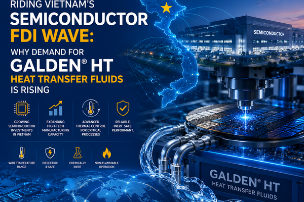 Riding Vietnam’s Semiconductor FDI Wave: Why Demand for Galden® HT Heat Transfer Fluids Is Rising